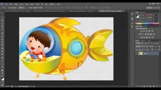 How to create cliparts in photoshop very easy trick [upl. by Xylina]