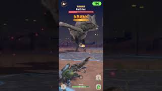 I tried Dragonpiercer Thunder Bow vs Rathian First Encounter [upl. by Fitzger705]