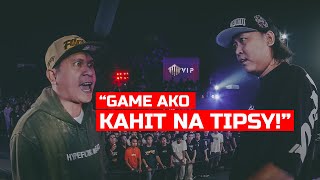 Tipsy D vs M Zhayt sa Ahon 15  FlipTop Callouts [upl. by Hoover]