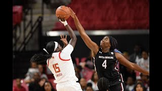 Gamecock Womens Basketball  Full Game 2 vs Maryland 111019 20192020 Season HD [upl. by Philbin]