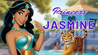 Princess Jasmine amp Tiger Cub  bedtime Disney story [upl. by Lletnahs]