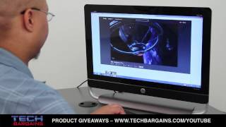 HP Envy 23 TouchSmart All in One Desktop Video Review HD [upl. by Sobel303]