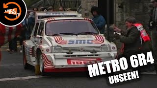 Metro 6R4 Rally  Group B  With Unseen Footage [upl. by Eseilana]