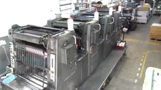 Impresiones Offset Heidelberg Mo 65x48 Imprenta ZOCAN [upl. by Dean]