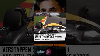 LANDO NORRIS Loses CRUCIAL Points BELGIAN GPshorts f1 landonorris shortvideo belgiangp [upl. by Boyse951]