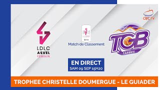 LDLC ASVEL Féminin vs Tarbes Gespe Bigorre  Match préparatoire  LFB  Live [upl. by Allmon]