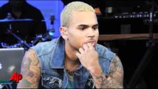 AP Source Chris Brown Trashes GMA Dressing Room [upl. by Heall]