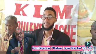 Conférence de presse Kafou Leve Mache KLM [upl. by Rachele180]