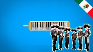 Como tocar quotCielito Lindoquot  MELODICA  TUTORIAL  NOTAS [upl. by Aiuqenehs]