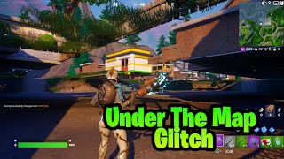 Fortnite Under The Map Glitch In OG MAP Become Invisible [upl. by Arakat]