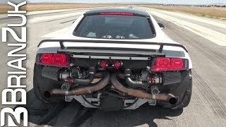 Twin Turbo Audi R8 V10 [upl. by Ardis]