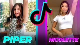 PiperRockelle vs NicoletteDurazzo TikTok Battle [upl. by Ateloiv]