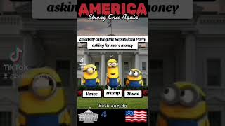 🦅Vlodimir Zelensky asking Donald Trump amp JD Vance for more Cash shorts election viral trending [upl. by Lasser]