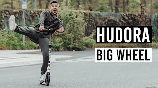 HUDORA Big Wheel Air 230  ohne Strom sicher ans Ziel kommen mit dem TretRoller [upl. by Myrvyn955]