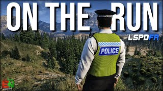 Suspect Outsmarts Police  GTA 5 POLICE MOD  LSPDFR UK [upl. by Ricardama]