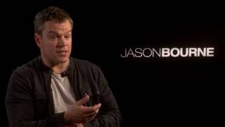 Matt Damon  Jason Bourne Interview [upl. by Veedis32]