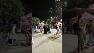 Surfers Paradise Gold Coast Night Walk [upl. by Rohclem623]