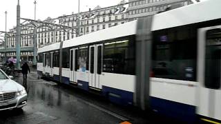 TPG Genève Tramway at Gare Cornavin [upl. by Metabel385]