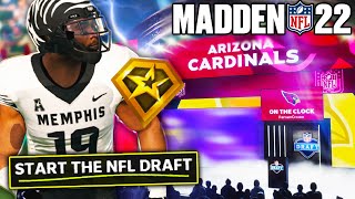 Madden 22 Career Mode Ep 1  Player Creation NFL Draft amp Debut [upl. by Deeanne851]