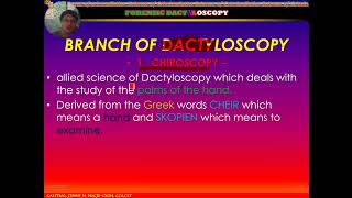 DACTYLOSCOPY 2 [upl. by Grizelda332]