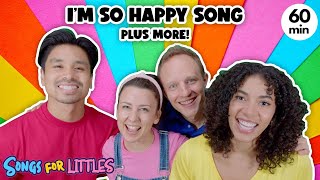 Happy Song  I’m So Happy  More Nursery Rhymes amp Kids Songs  Ms Rachel  Kids Dance Songs [upl. by Eelanej]