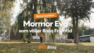 Bixia besöker Eva  som har valt elavtalet Bixia Framtid [upl. by Gerge849]