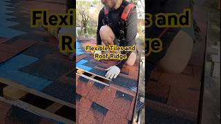 How to Fit Flexible Tiles to The Roof Ridge [upl. by Karilla]