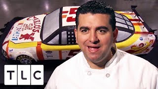 Buddy Builds a Life Size NASCAR CAKE  Cake Boss [upl. by Yllop206]