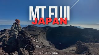 Mt Fuji Climb  July 2024 [upl. by Tandy]