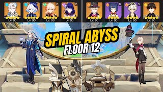 2 “FATHERS” VS annoying bosses C0 Nevi amp Lyney  46 Genshin Spiral Abyss Floor 12 [upl. by Rosemarie]