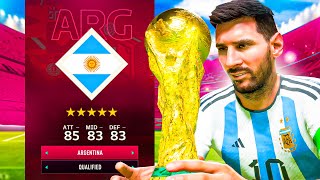 I Made Argentina World Cup Winners… in FIFA 23 [upl. by Ayifa]