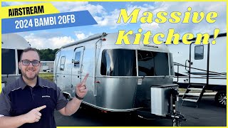 The Massive Kitchen Floorplan  2024 Airstream Bambi 20FB [upl. by Sinned]