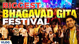 Bhagavad Gita Festival for 8000 youths  Delhi University  Udgaar Festival [upl. by Way]