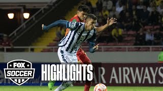 Herediano vs Pachuca CONCACAF Champions Cup Highlights  FOX Soccer [upl. by Melborn]