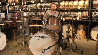 Canopus RFM Maple Drum Set 221316 [upl. by Cowie347]