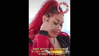 Keke Wyatt on Receiving A Call From Patti LaBelle “IF ONLY YOU KNEW” [upl. by Kahler]