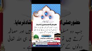 Zamana Chod Jaye To Madina Yaad Karlena  Daily हदीस। viralshorts naat [upl. by Aitnecserc]