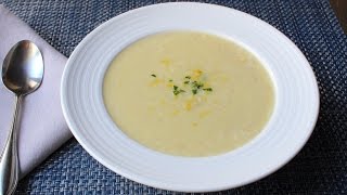 Avgolemeno Soup Recipe  How to Make Greek Lemon Chicken Rice Soup [upl. by Arodaeht436]