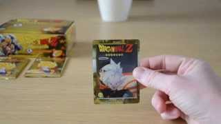 Dragonball Z Lenticolari Serie Gold Card Review Giochi Preziosi [upl. by Odnanreh]