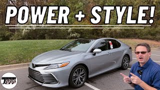 2023 Toyota Camry XLE Review V6 vs 4cylinder [upl. by Sherwin97]