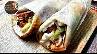 Chicken Shawarma Recipe by Cook with Ajwa YasirVery Yummy Made in no TimeCooking for beginners [upl. by Goldshell776]