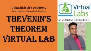 Thevenin’s Theorem Virtual Lab [upl. by Viridissa]