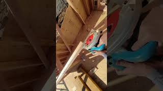 Corner diy framing carpentry woodwork shortvideo short [upl. by Naz]