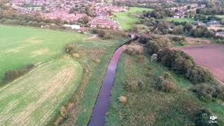 Irlam and Cadishead DJI spark drone footage 2019 [upl. by Haibot]