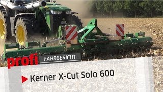 Scharfe Waffe mit Doppelschnitt Kerner XCut Solo 600 Messerwalze  profi Fahrbericht [upl. by Attenaj]