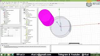 Simulation of Conformal Antenna in HFSS  Tutorial HFSS [upl. by Nonnahs37]