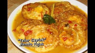 Kreasi Memasak Telur Ceplok Bumbu Rujak Enak dan Sedap ala Zasanah [upl. by Madella]