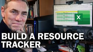 How to Build a Simple Resource Planner in Excel [upl. by Siduhey441]