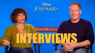 Encanto Movie Interviews [upl. by Ovatsug]