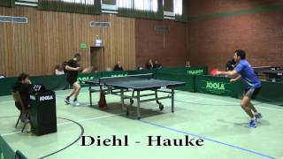 20121012 Tischtennis Verbandsliga Hessen Süd DJK BW Münster  TSV NdRamstadt [upl. by Fanni]